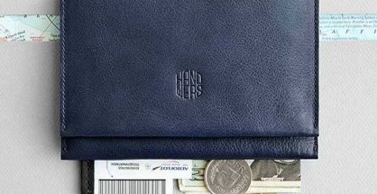 Rampart Handmade Leather Passport Travel Wallet